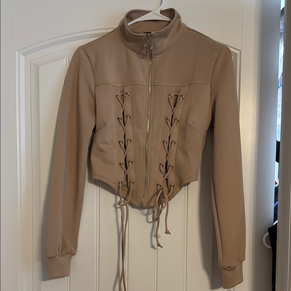 Stylish Tan Women's Jacket
